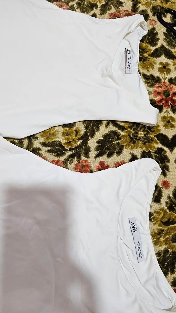 2 colant branco nunca usados zara s - Foto 2