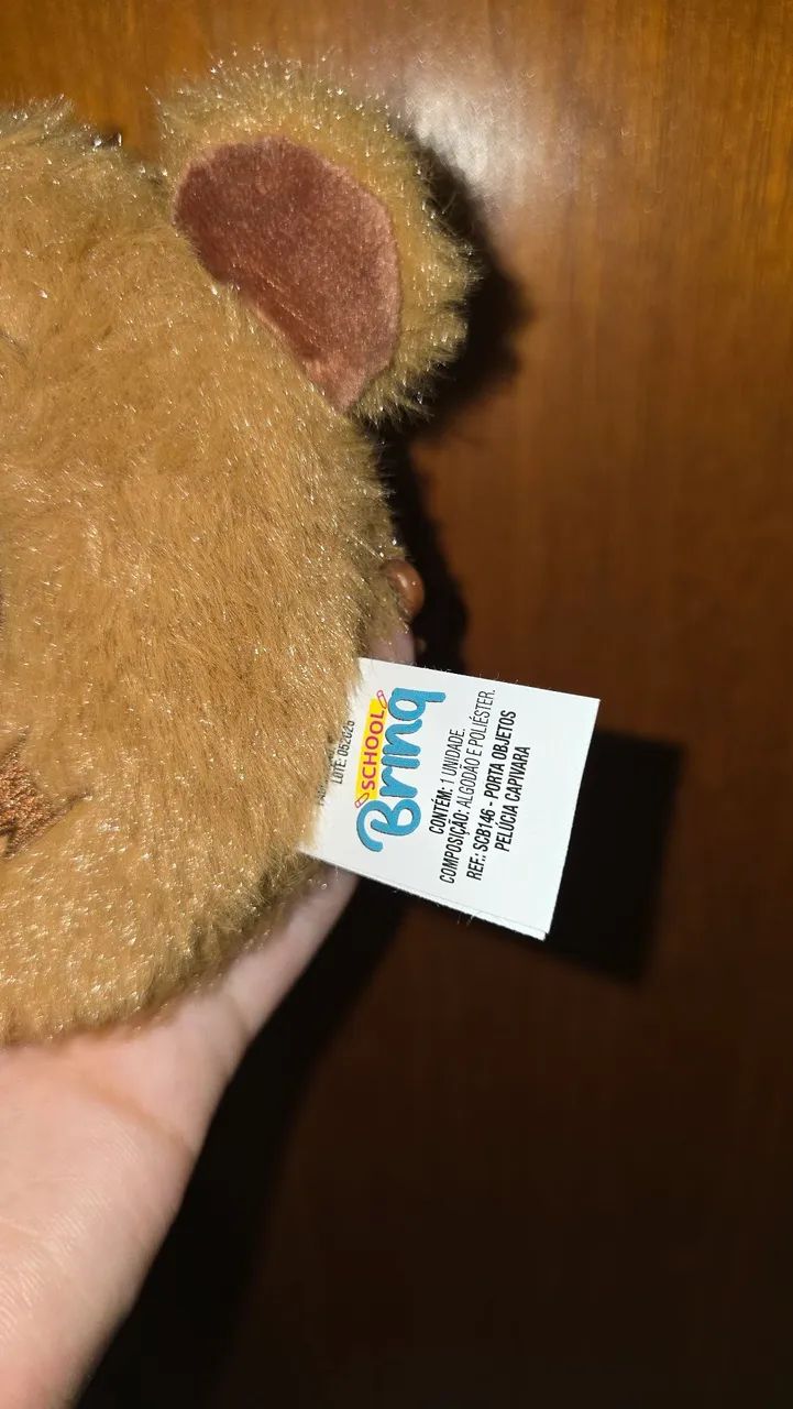 Porta-Objetos de Pelúcia Capivara - Foto 3