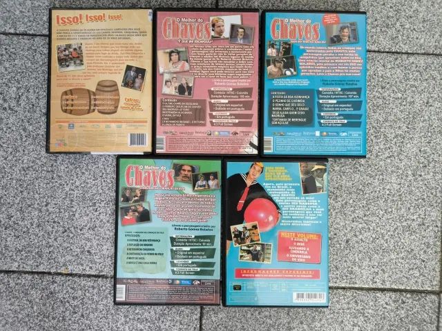 O Melhor de Chaves 4 Dvd's - Foto 2