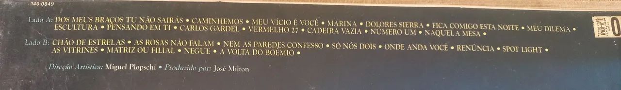 LP disco de vinil Nelson Gonçalves 50 anos de boemia ao vivo toca disco radiola vitrola  - Foto 3