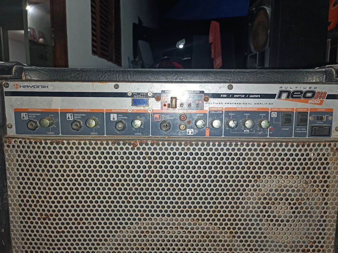 Caixa amplificada usada  - Foto 2