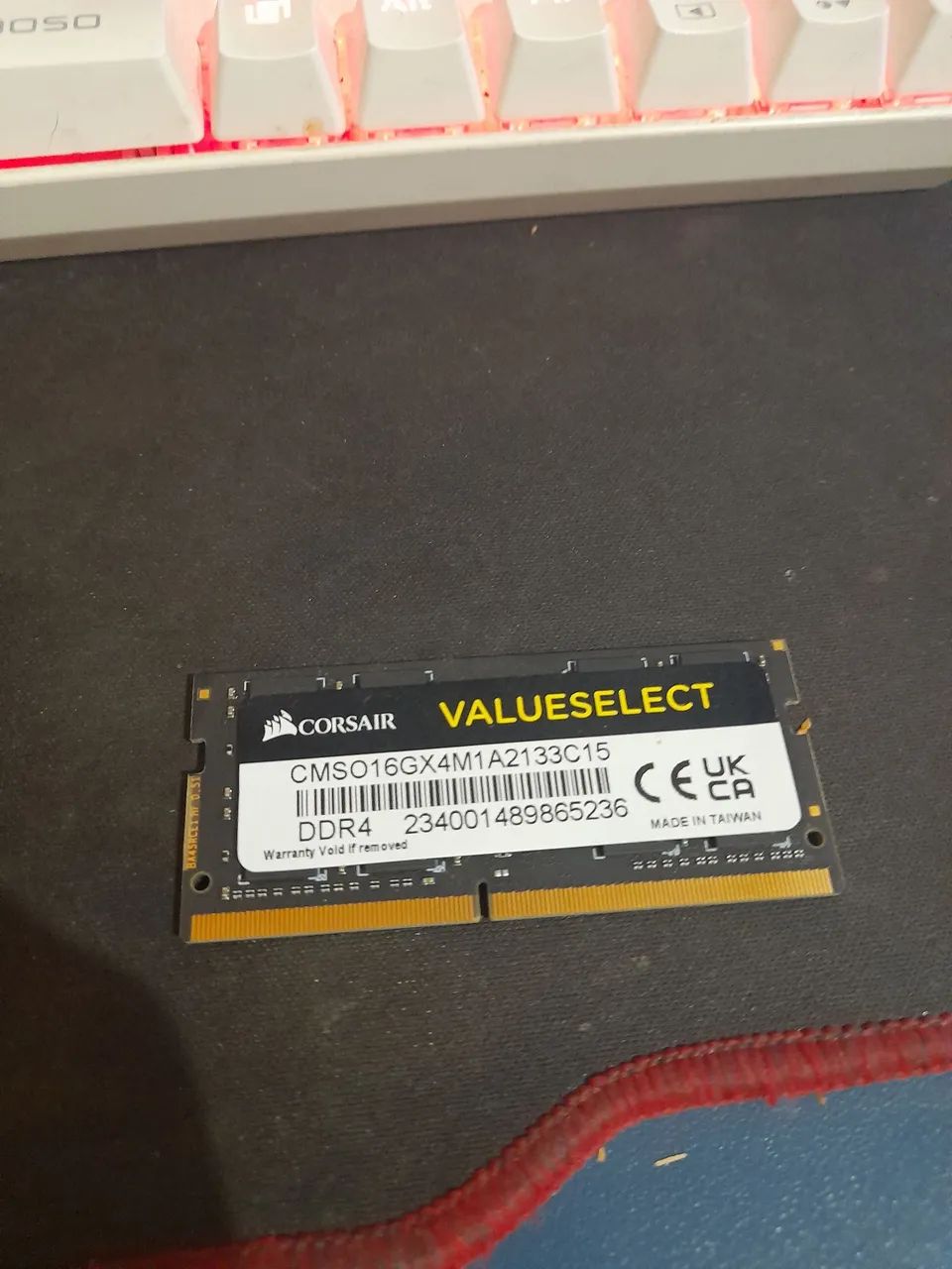 16gb ram ddr4 2133mhz notebook