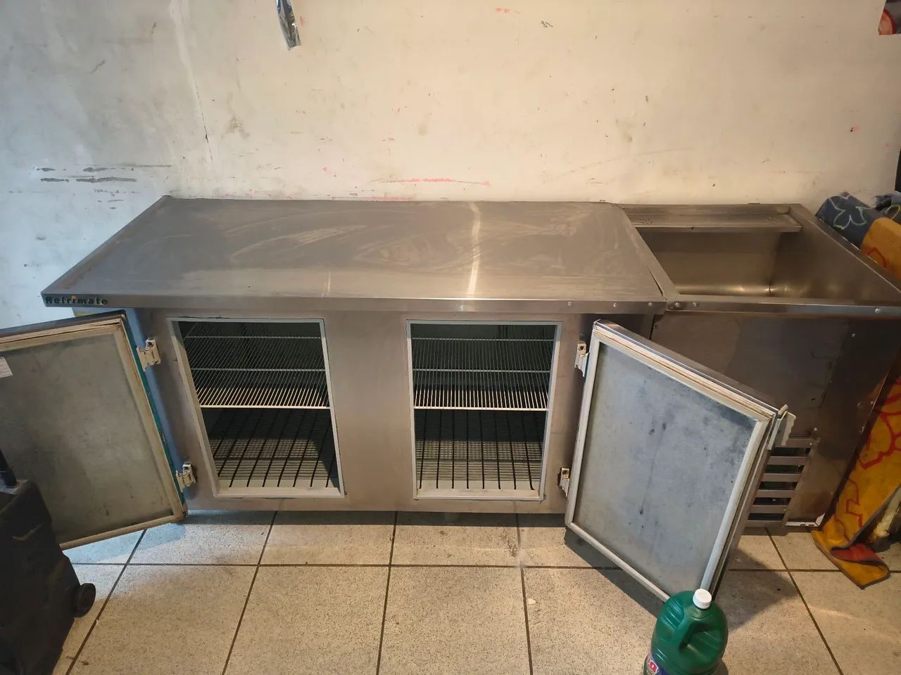 Balcão refrigerado inox 220v entrega grátis 