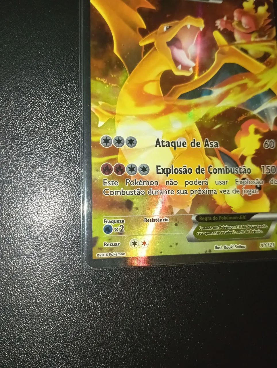 Carta Pokémon Charizard EX PROMO 2016 - Foto 4