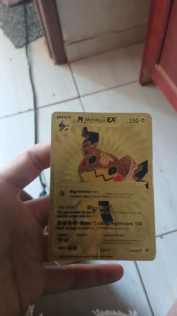 Uma carta de pokmon 