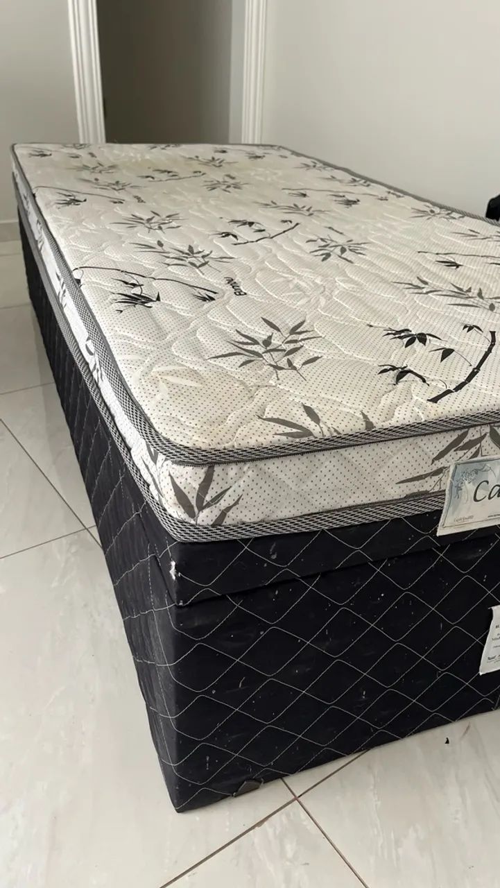 Cama de solteiro com box baú - Pagamento apenas na retirada
