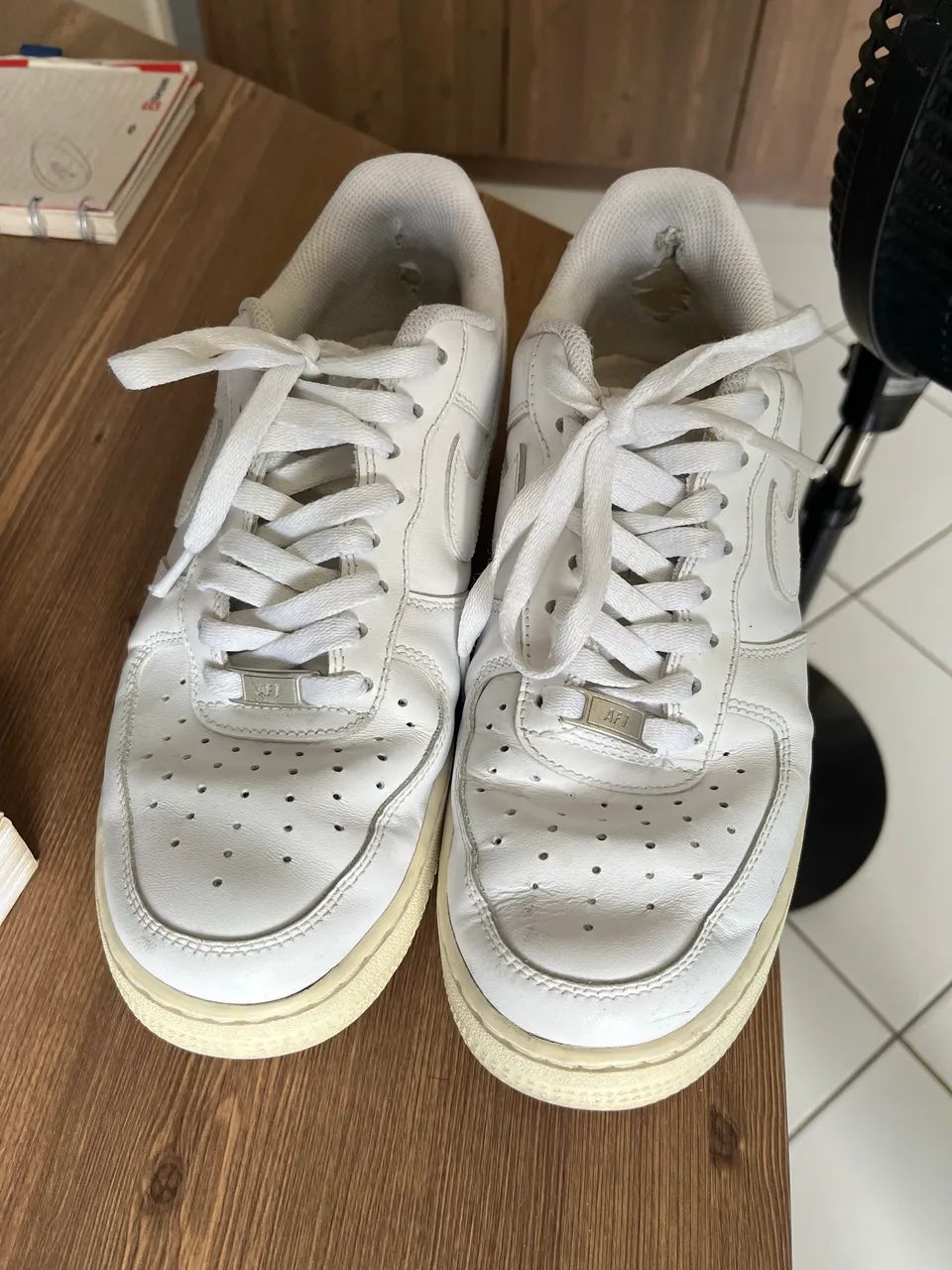 Tênis Nike Air Force 1 Branco - Tam. 40 - Foto 3