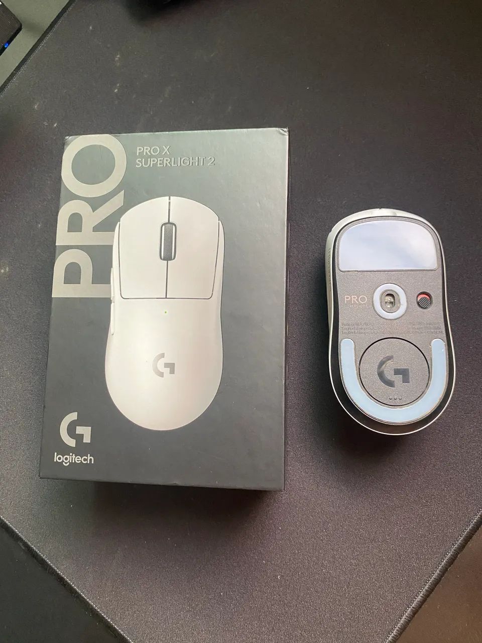 Mouse gamer Logitech PRO X Superlight 2 - Branco - Foto 3