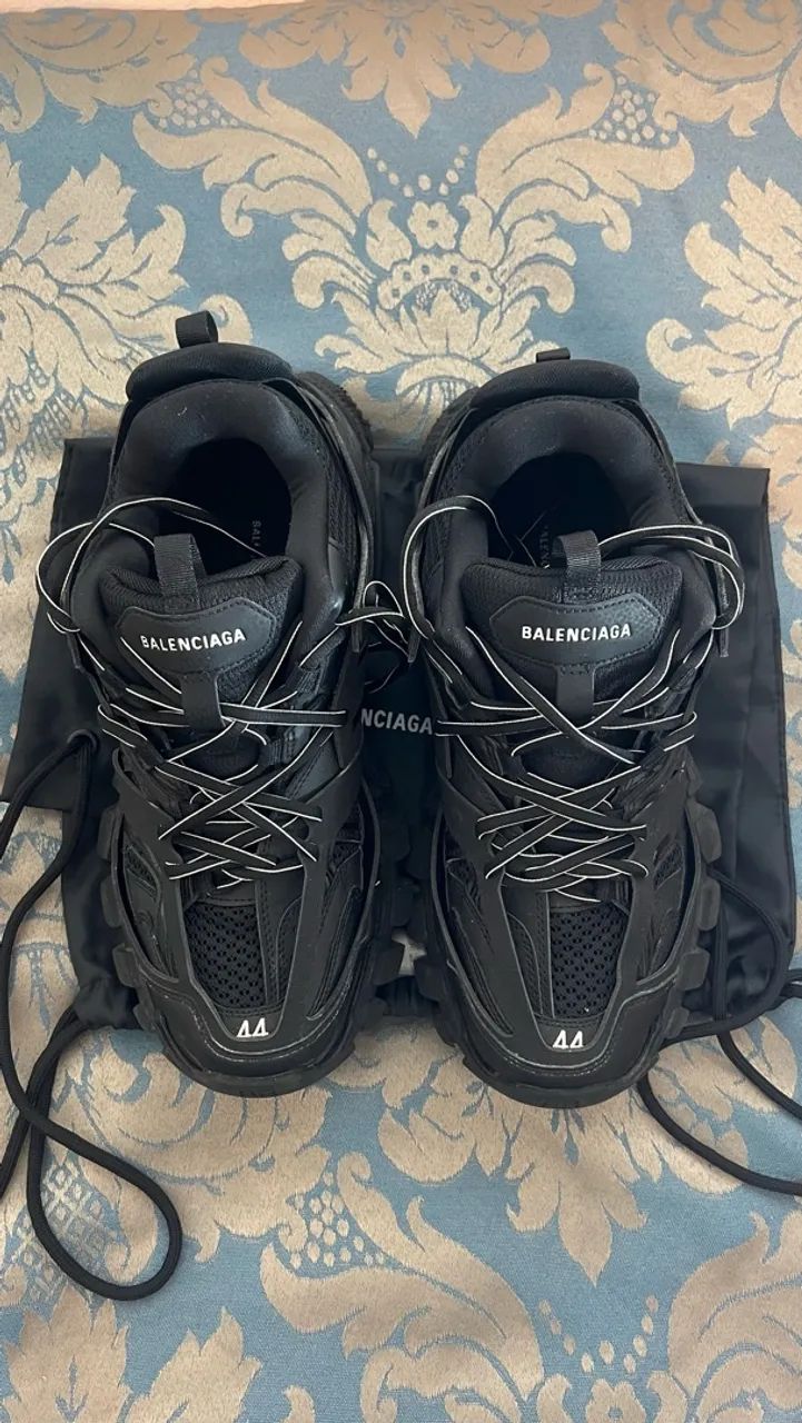 Balenciaga track preto 42  - Foto 2