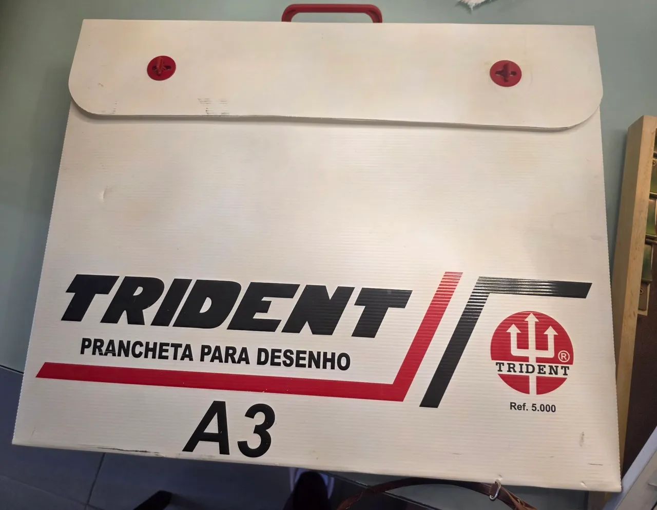 Prancheta trident a3 com régua - Foto 3