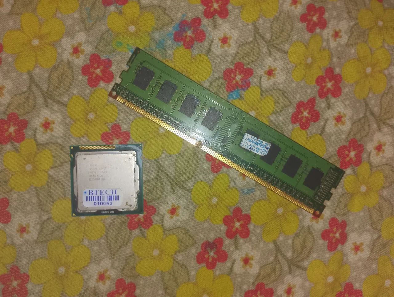 Processador i3-2130 e Pente 2gb de ram