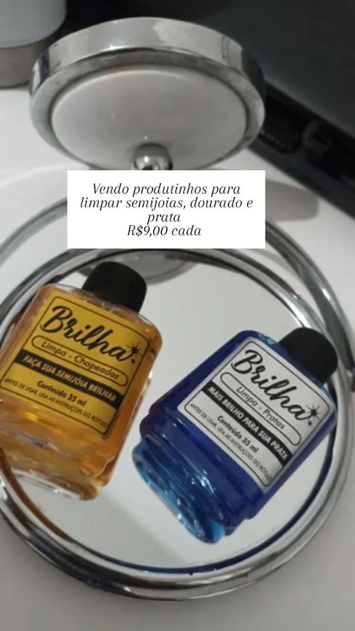 Produto de limpeza semijóias