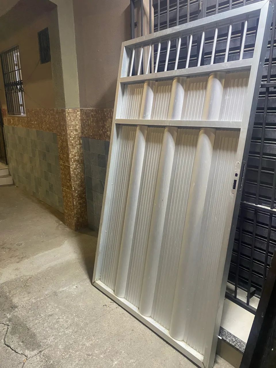 Portão de alumínio 
