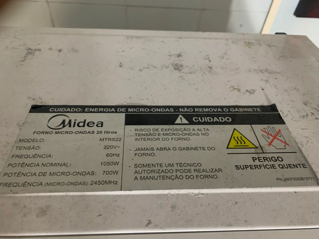 Microondas mídia  mtrs22 700w - Foto 3