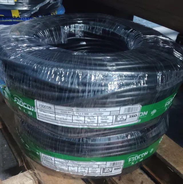 CABO ELETRICO FIO FLEX 2,50MM COBRE PURO CERTIFICADO ISO ABNT NBR LINHA PREMIUM - Foto 4