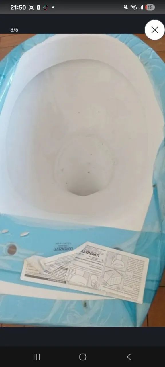 Vaso sem caixa acoplada Novo - Foto 3