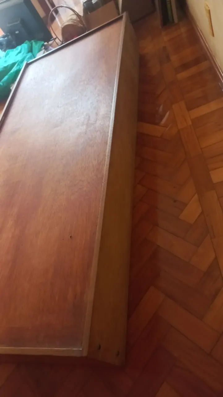 Cama de solteiro em madeira com duas gavetas - Foto 2