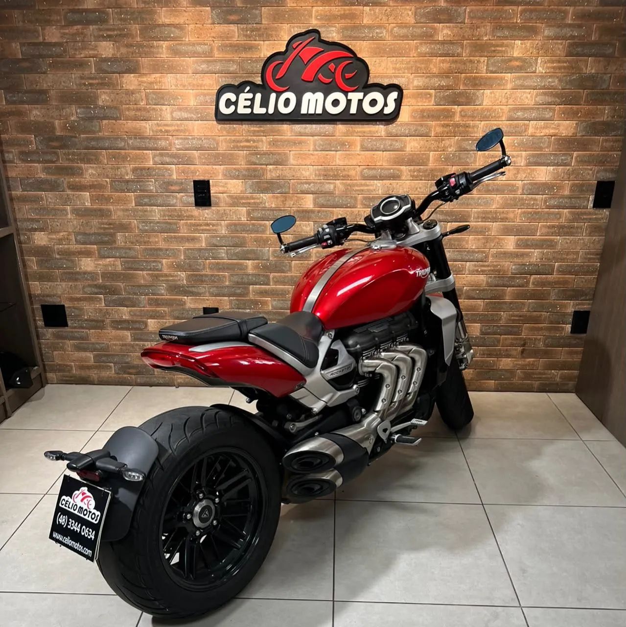 ROCKET III R 2500CC VERMELHA 2021/2021 - Foto 3