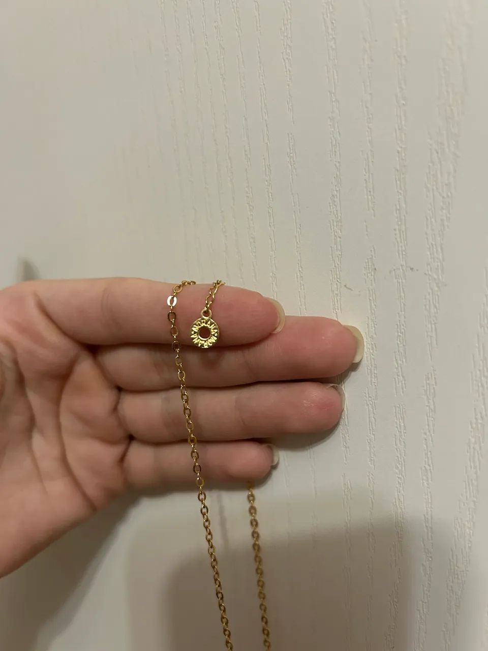 Colar Dourado Longo com Pedras - Morana - Foto 3
