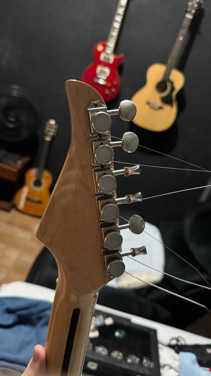 Guitarra Stratocaster SX Modificada - Foto 3