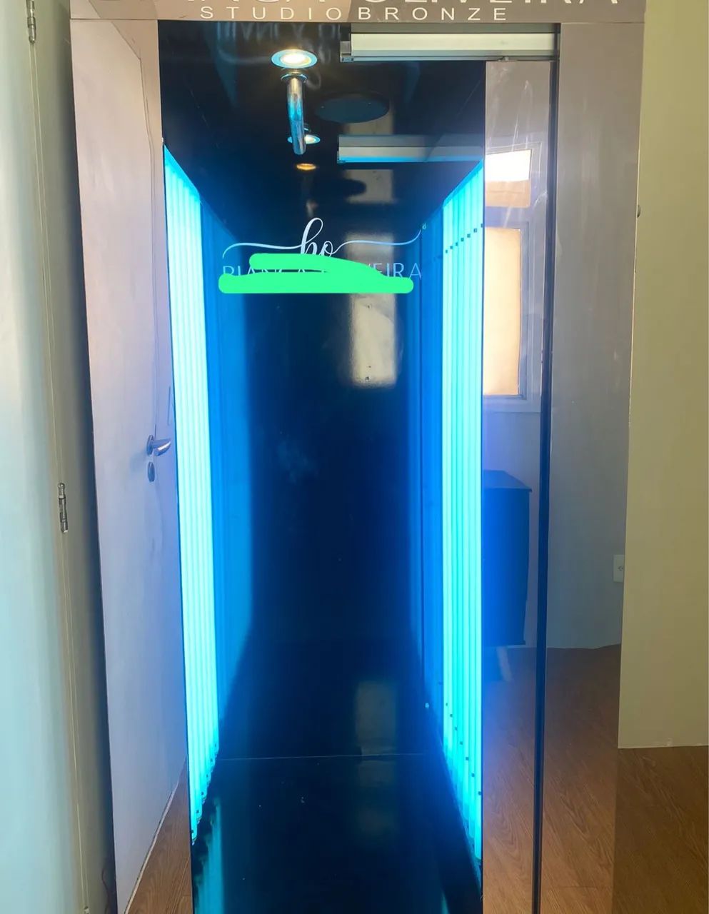 Máquina bronzeamento com som integrado, Timmer e porta de correr. - Foto 2