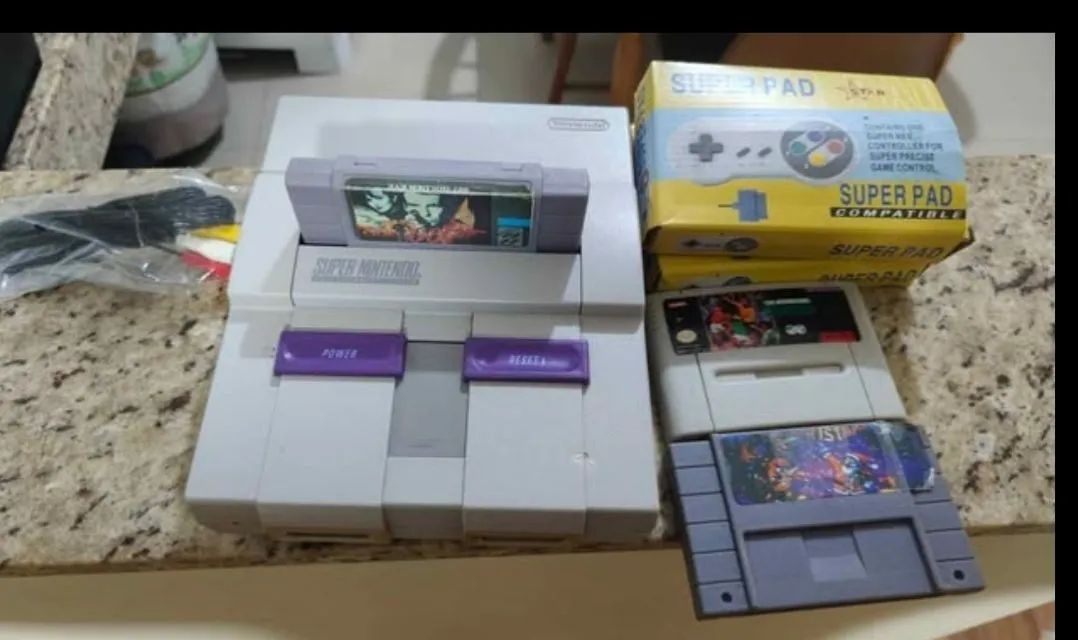Super Nintendo Completo