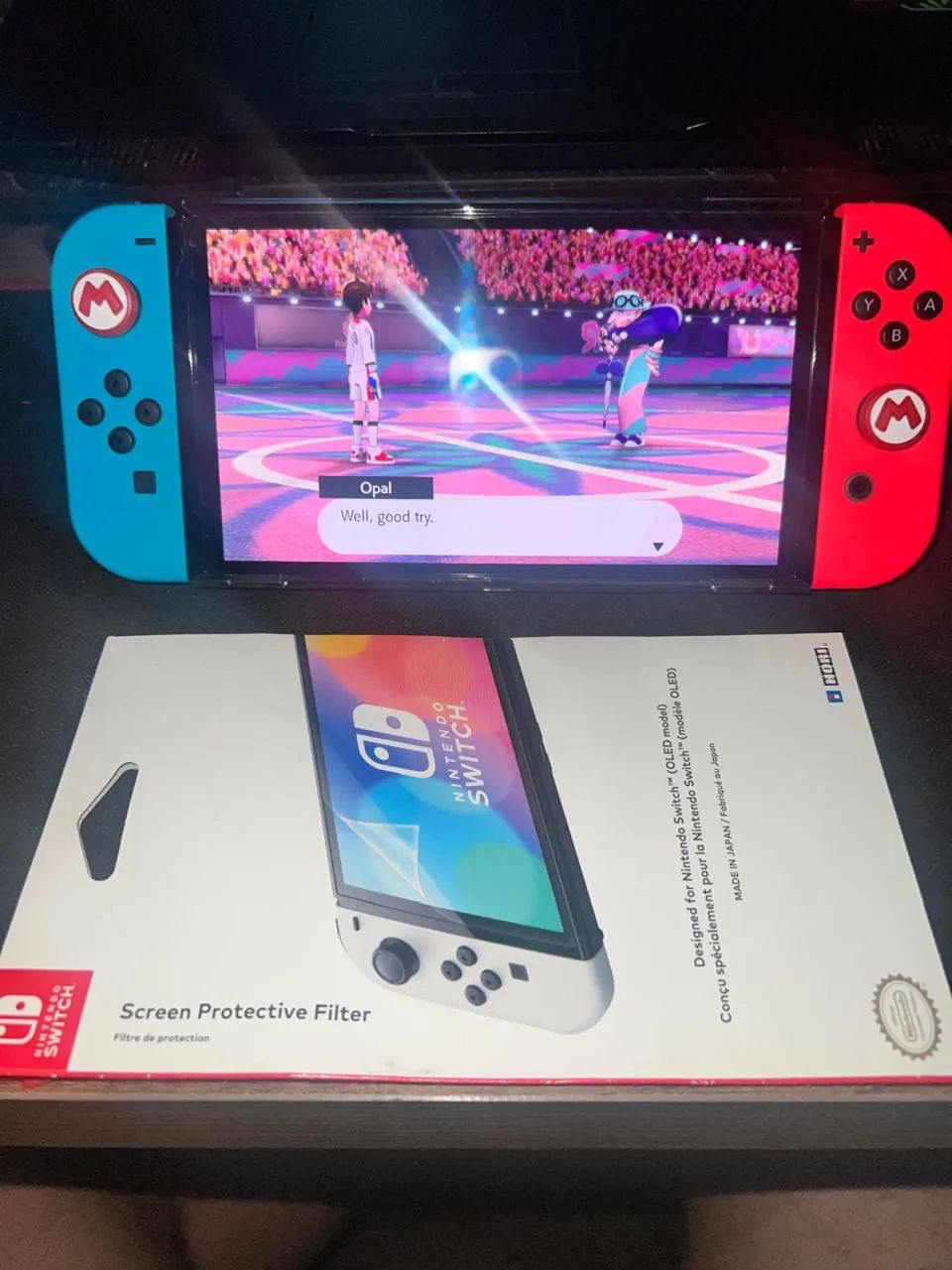 Nintendo Switch OLED desbloqueado com acessórios - Foto 2