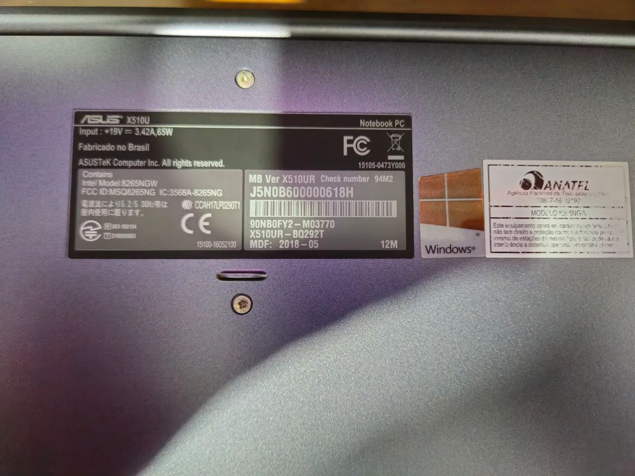 Notebook Vivobook 15 I7 de 8ª geração e 16 gb de RAM - Notebooks