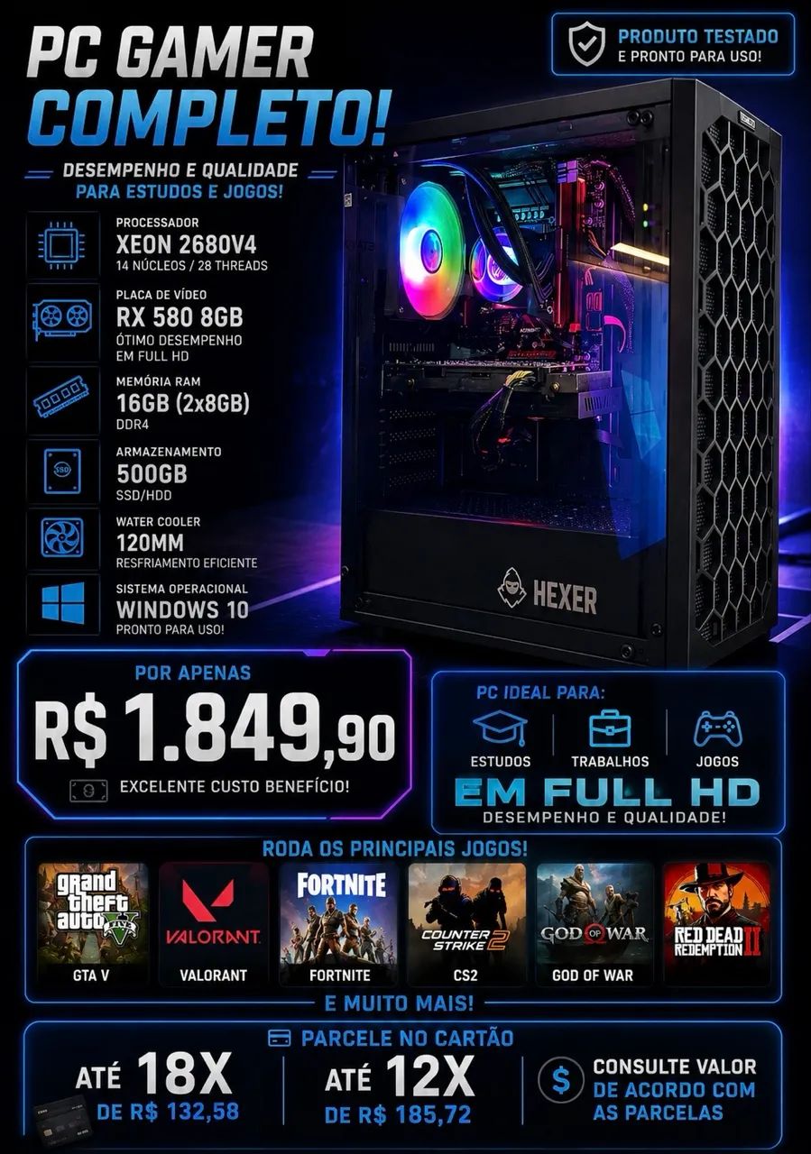 PC GAMER KIT XEON - Foto 3