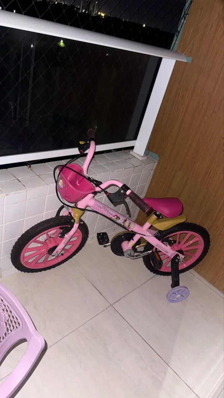 Bicicleta menina kids 