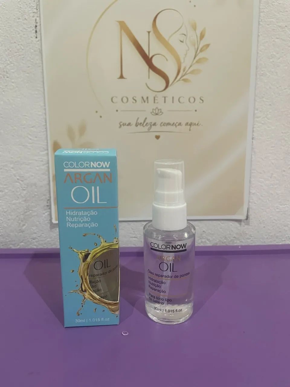 Óleo de argan -Colornow 30ML  - Foto 5