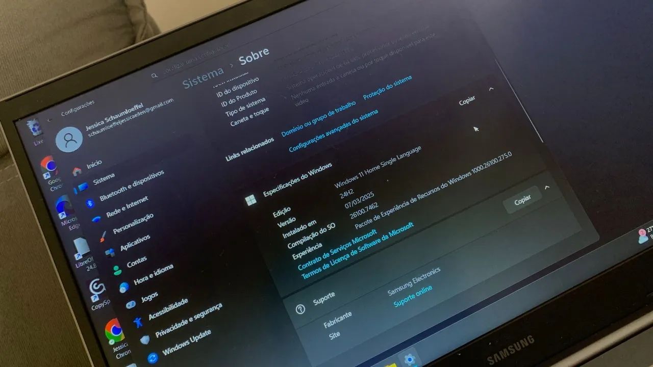 Notebook Windows 11 Samsung  - Foto 3