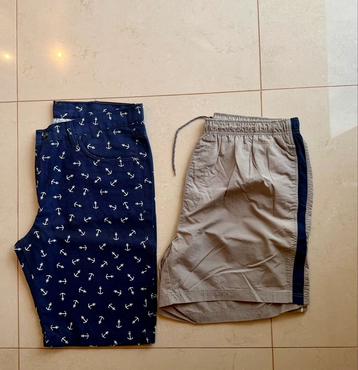 Kit com 2 bermudas tamanho 44