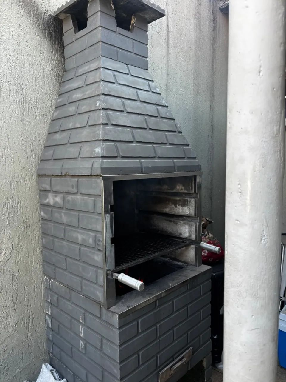 Churrasqueira externa 