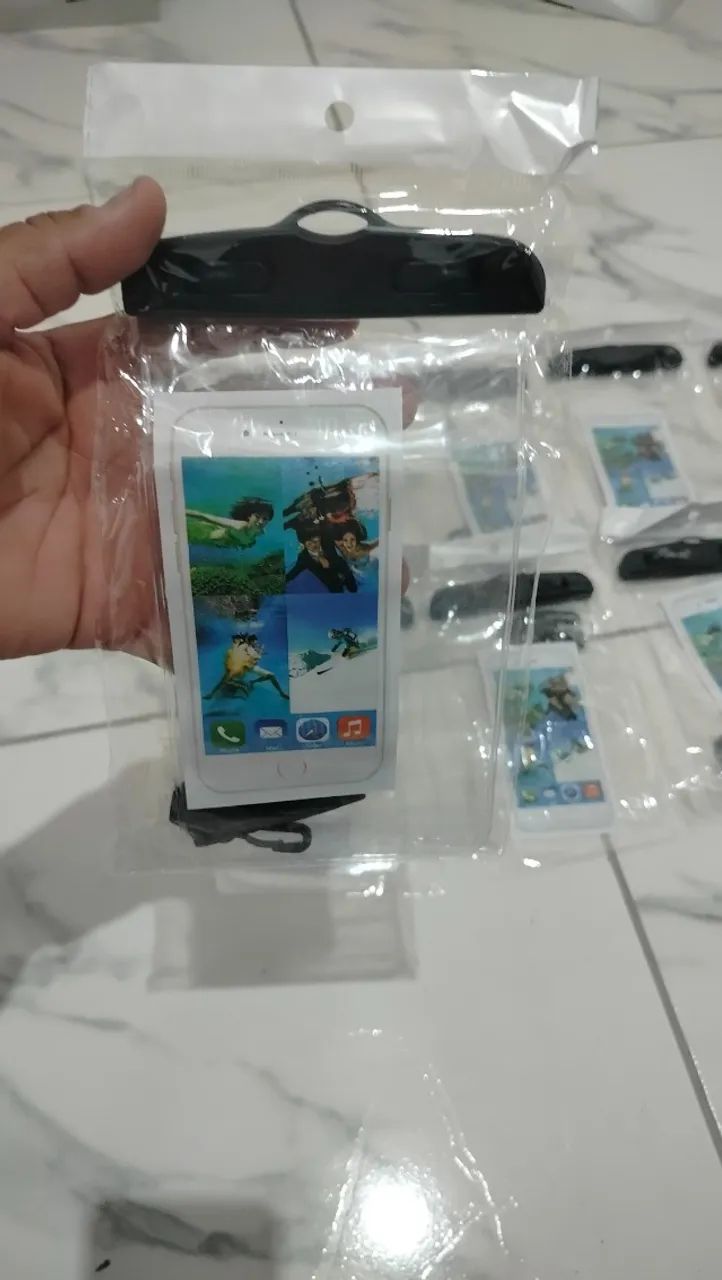 Capa para celular de chuva - Foto 2