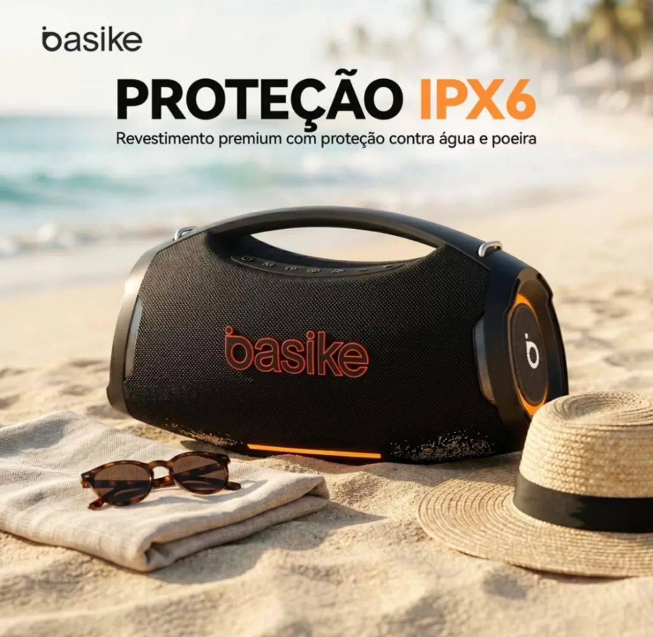 Caixa de Som Bluetooth Potente - Nova Lacrada - Foto 3