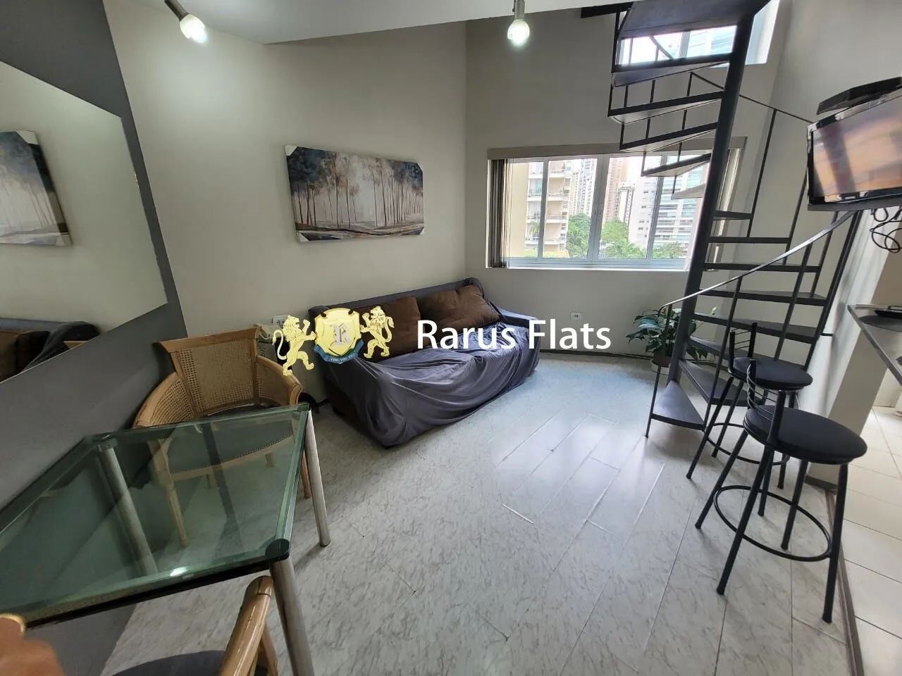 Flat com 1 Quarto para alugar, 46m² - Vila Nova Conceição - Foto 3