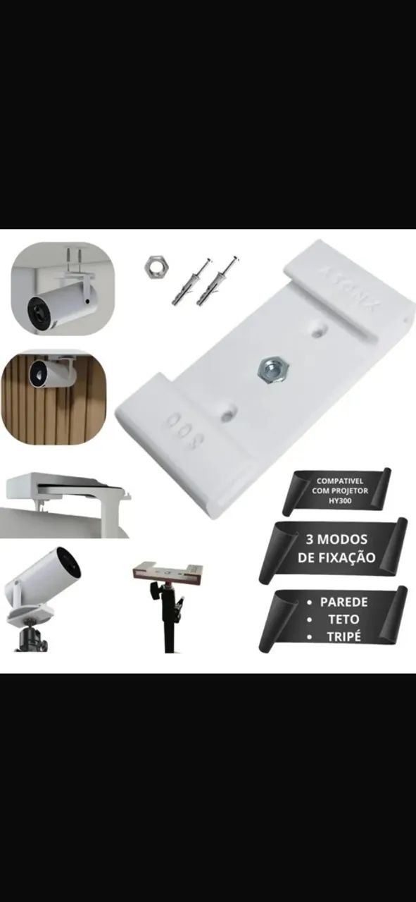 Projetor, suporte e papel de parede - Foto 4