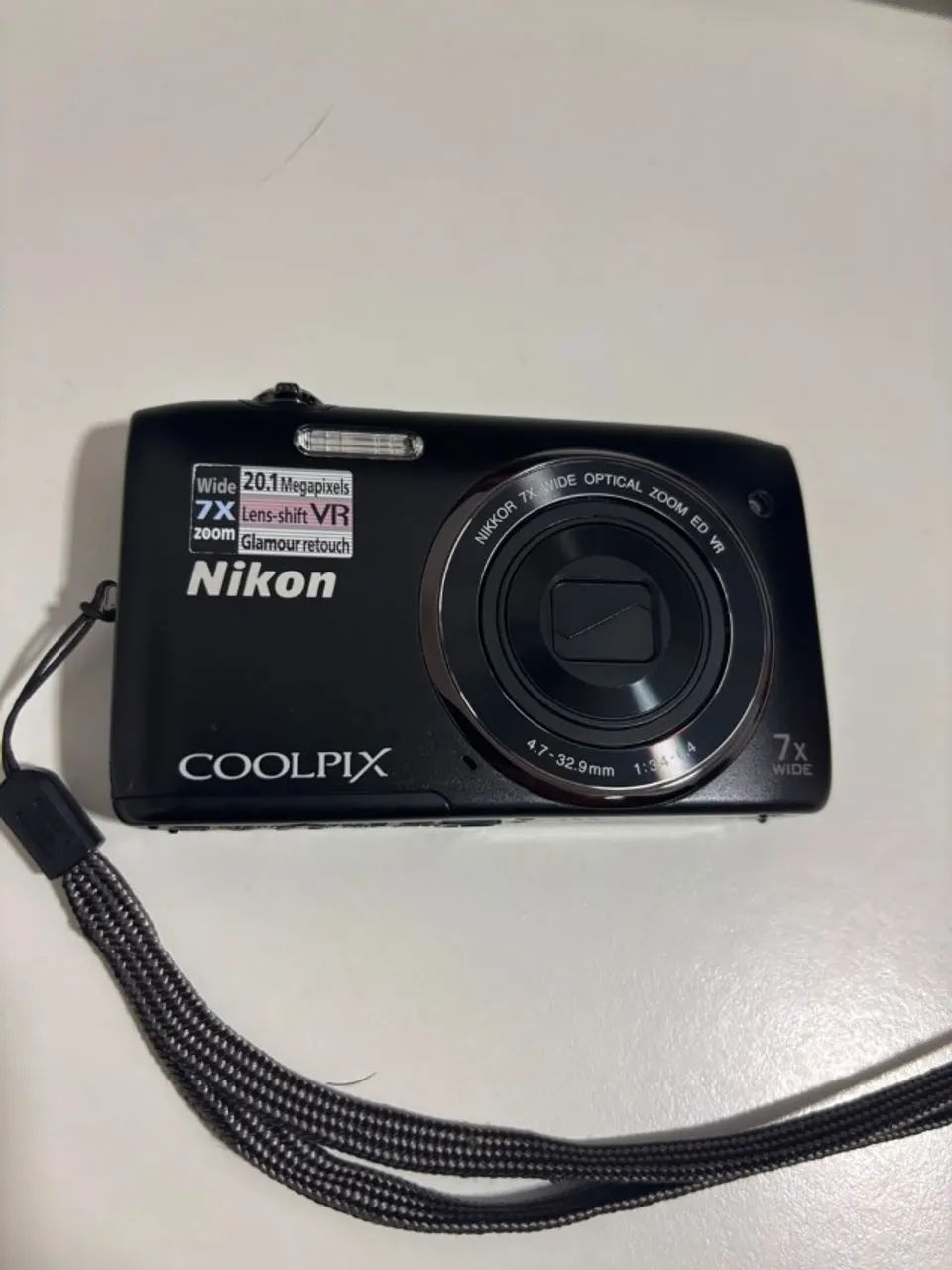 Camera Digital Nikon Coolpix S3500 Compacta Cor Preto - Foto 4