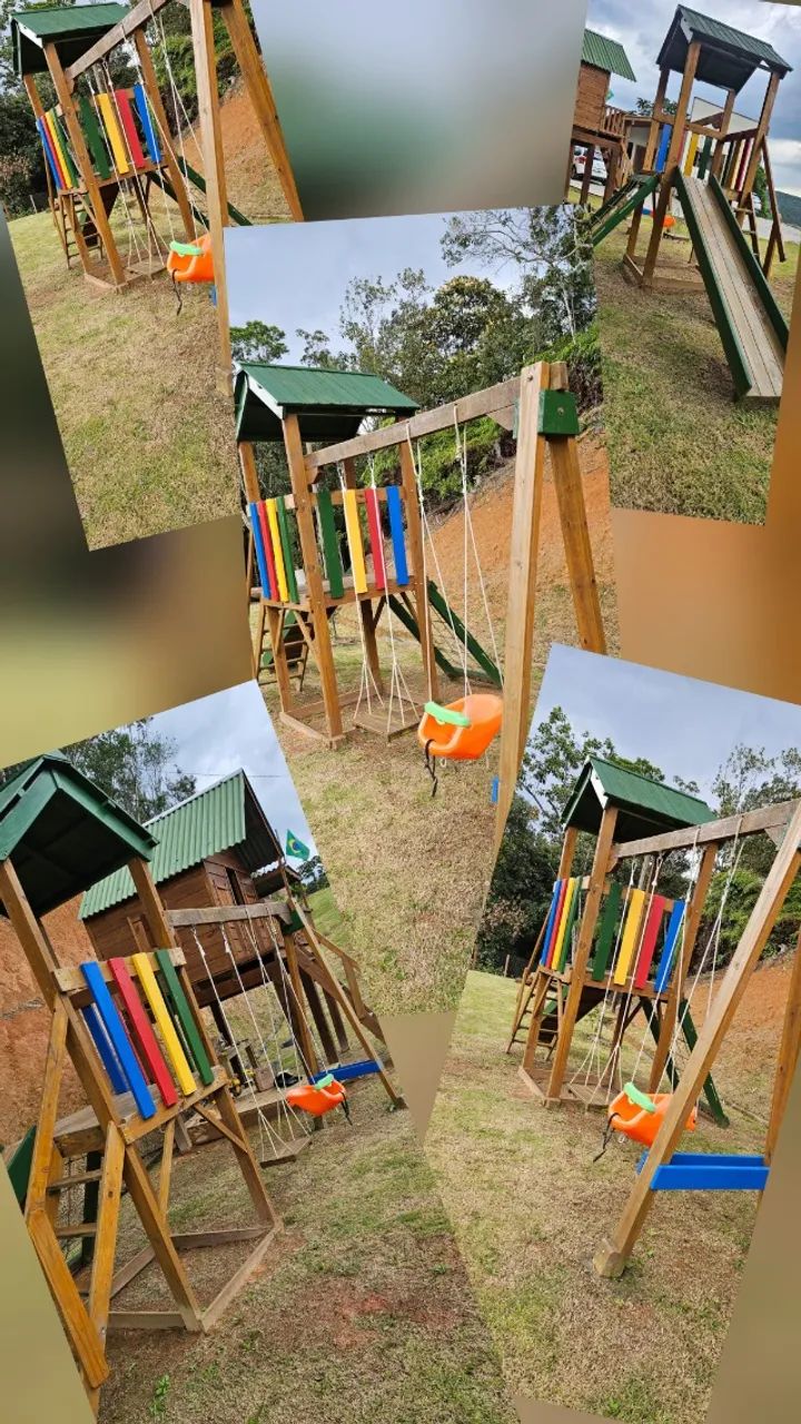 Parquinho infantil de Madeira - Foto 3