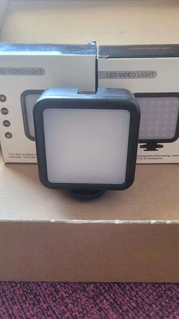 Luzes para foto e vídeos