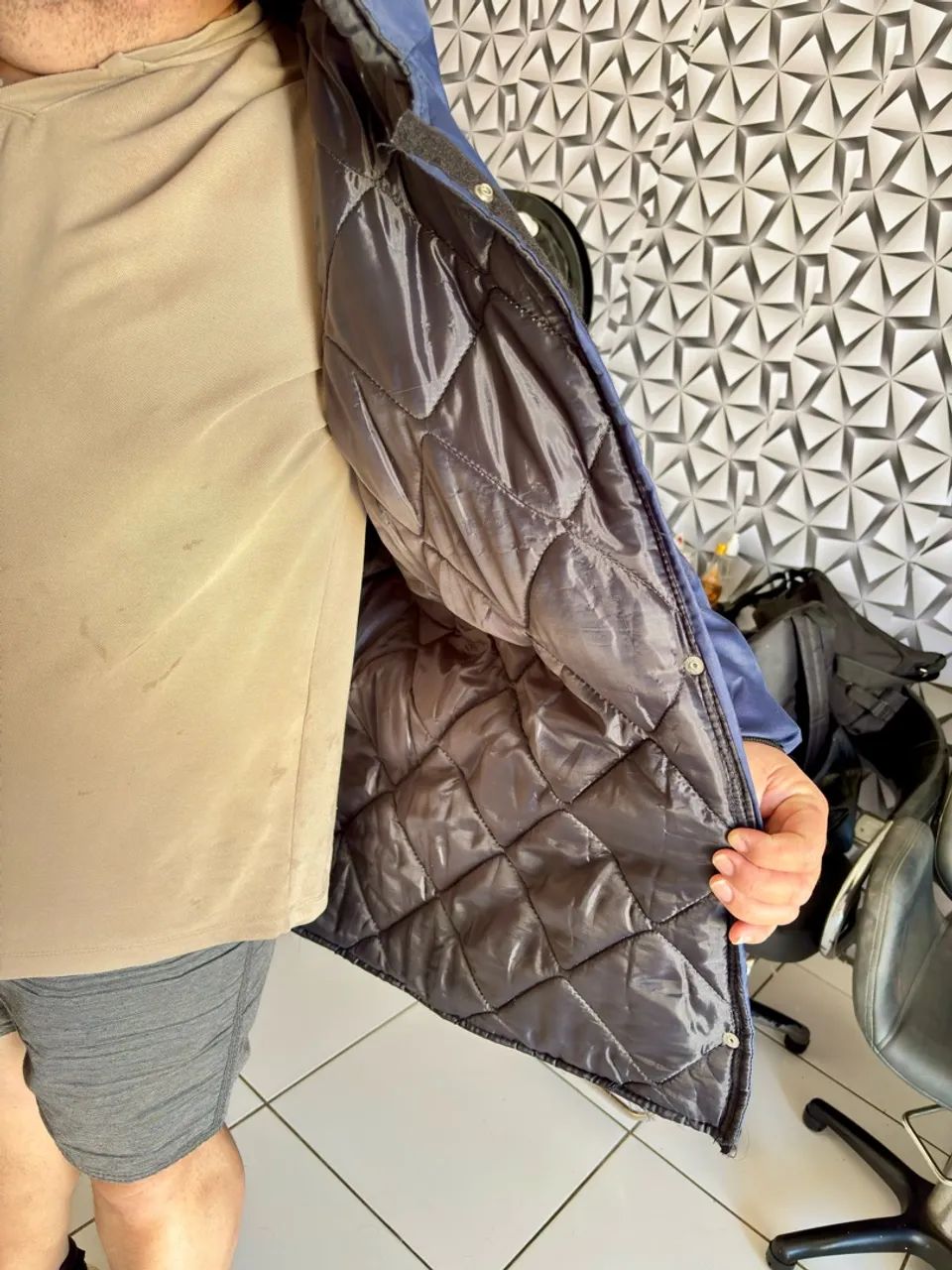 Jaqueta térmica industrial plus size - Foto 2