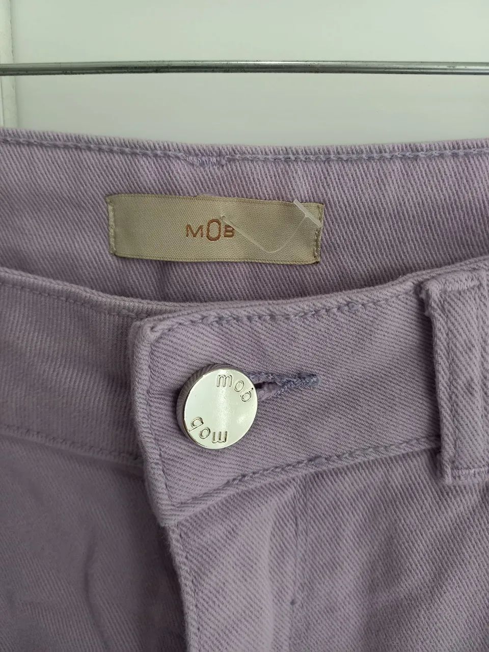Calça jeans lilás  - Foto 4