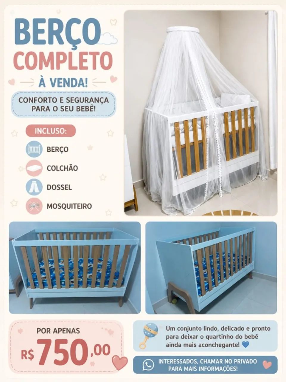 Berço completo