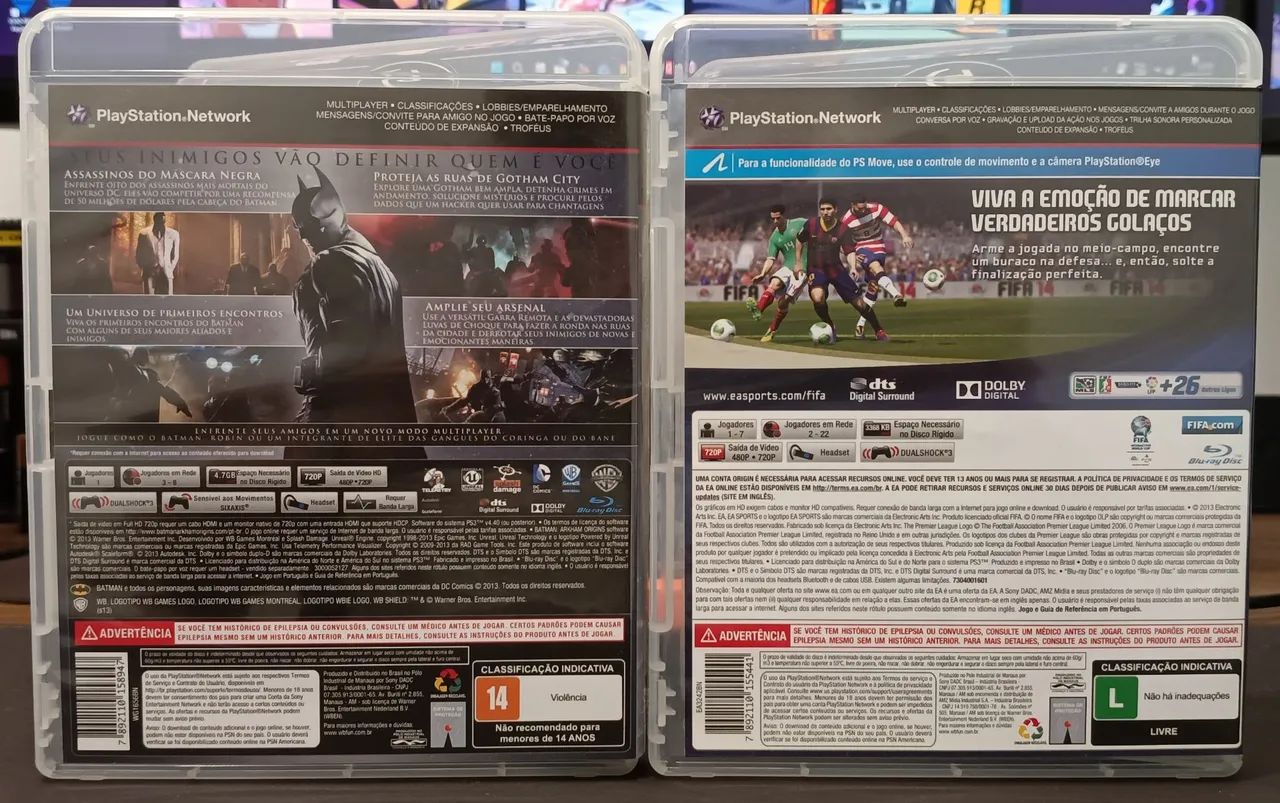 Combo Batman & FIFA - PS3 - Foto 2