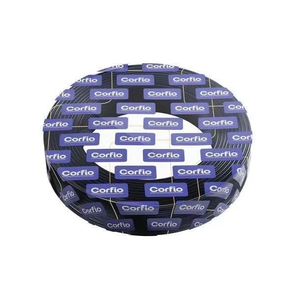 Fio Cabo Flexivel 750V 6mm² Antichama - Corfio - Rolo 100m