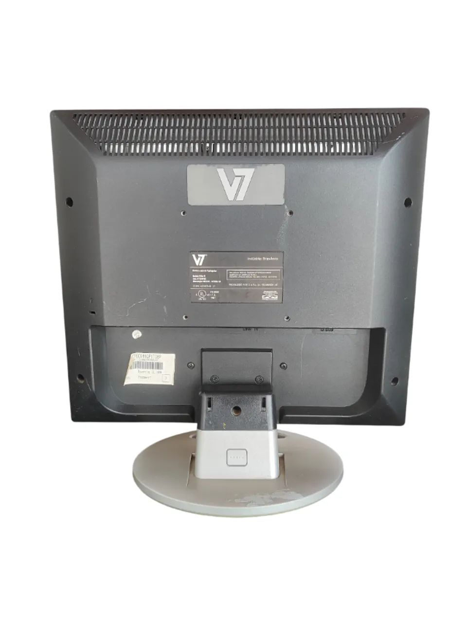 Monitor LCD V7 7123 Sa-V7 de 17 polegadas tela quadrada bivolt - Foto 3