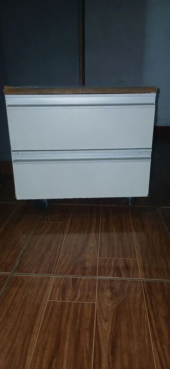 Criado mudo branco - Foto 4