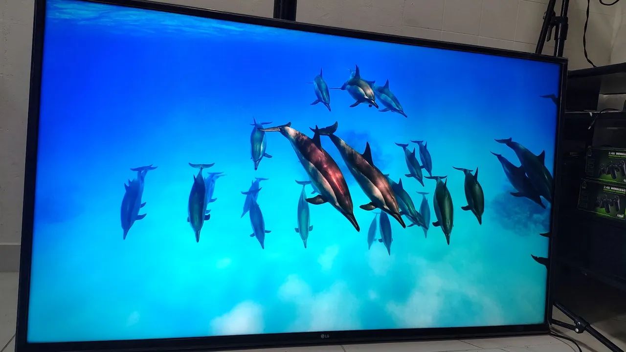 Smart TV LG 4k 55 polegadas IMPECÁVEL (controle, pés e manual inclusos) - Foto 4