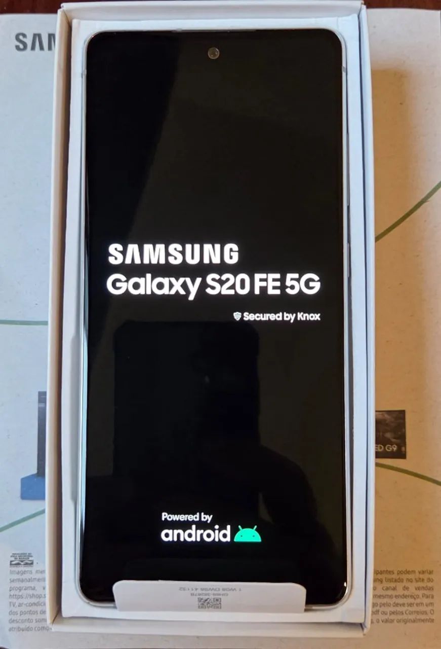 Samsung Galaxy S20 FE 5G (Snapdragon). Celular impecável, muito